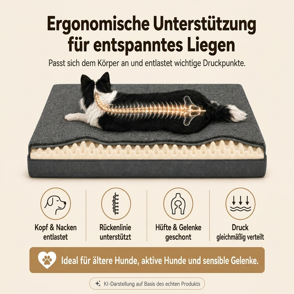 PIDU – Orthopädisches Hundebett