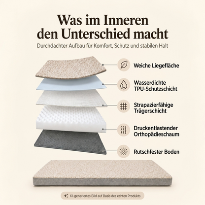 PIDU – Orthopädisches Hundebett
