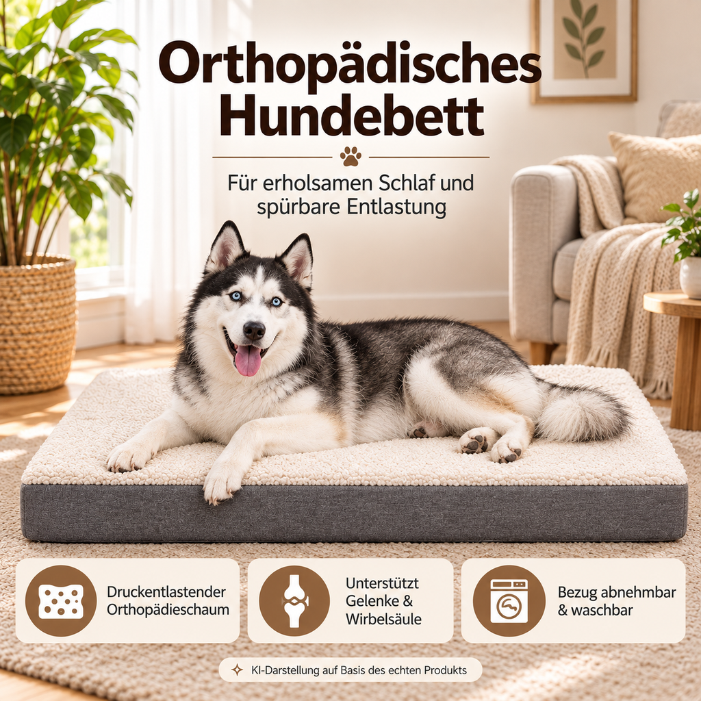 PIDU – Orthopädisches Hundebett