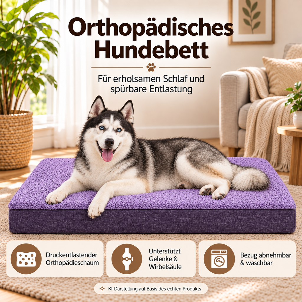 PIDU – Orthopädisches Hundebett