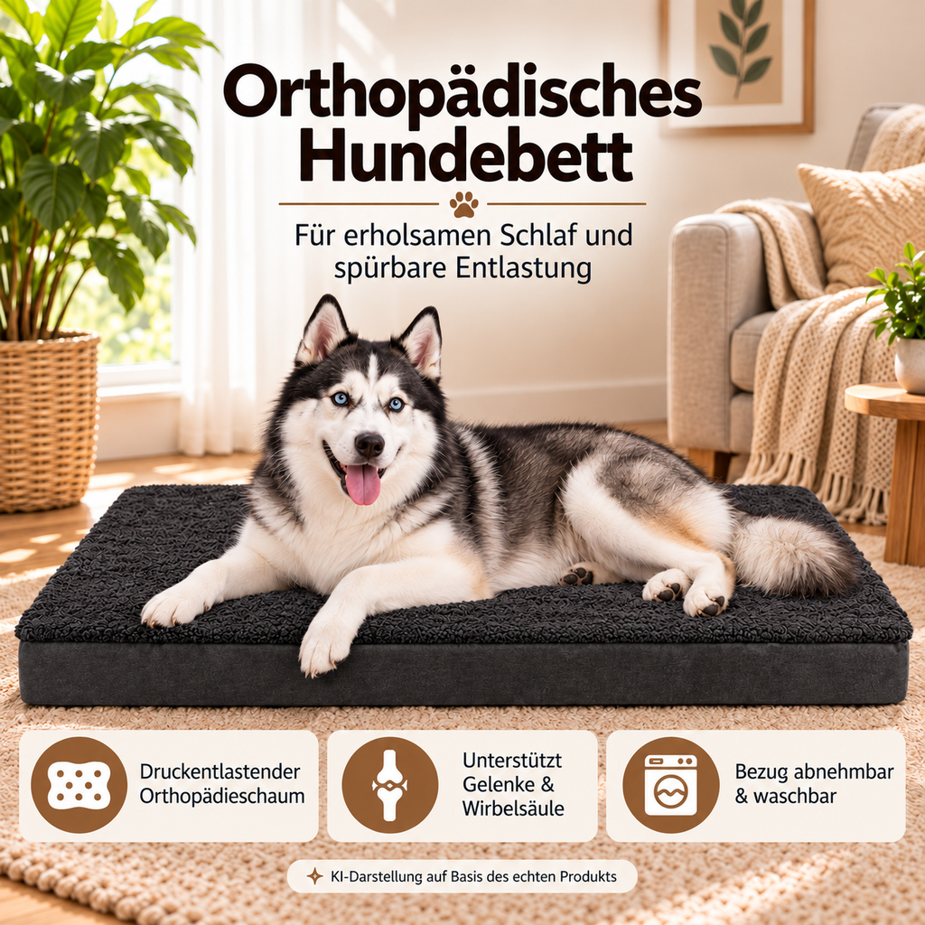 PIDU – Orthopädisches Hundebett